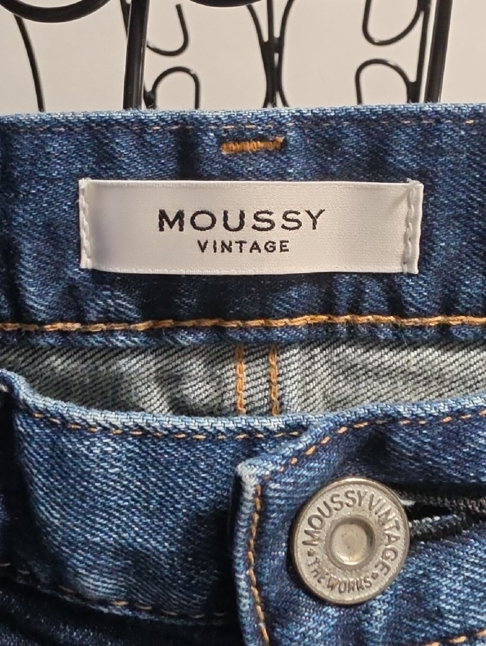 Moussy Navy Blue Women's Slim Jeans - Picture 2 of 12